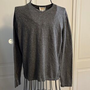 Talbots Men's Charcoal Crewneck Sweater